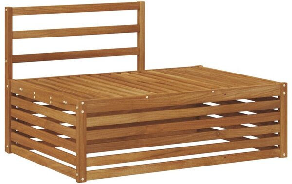 Sofa końcowa na zewnątrz naturalny 115 x 83 x 73 cm