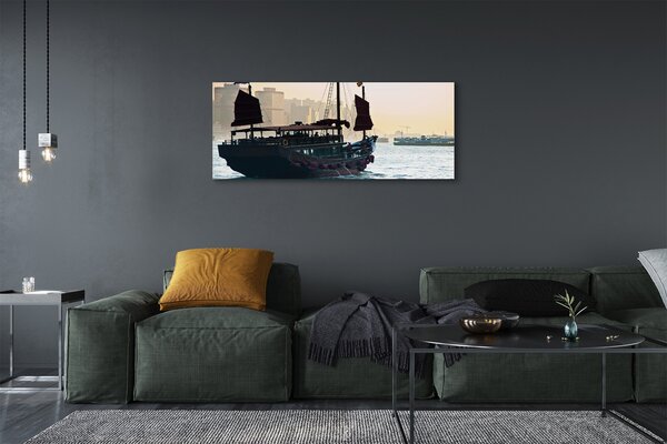 Zdjęcie na płótnie Panorama Portowego Miasta