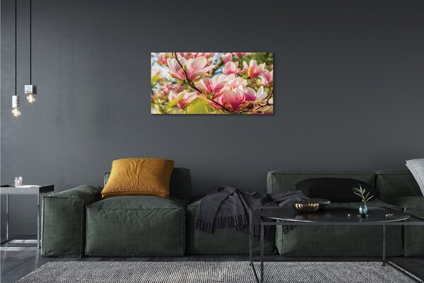 Fotoobraz na płótnie Różowa Magnolia