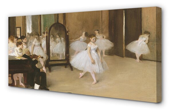 Obraz na płótnie Lekcja tańca - Edgar Degas