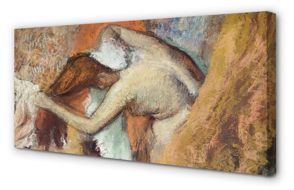 Obraz na płótnie Woman at her toilette - Edgar Degas