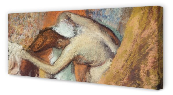 Obraz na płótnie Woman at her toilette - Edgar Degas