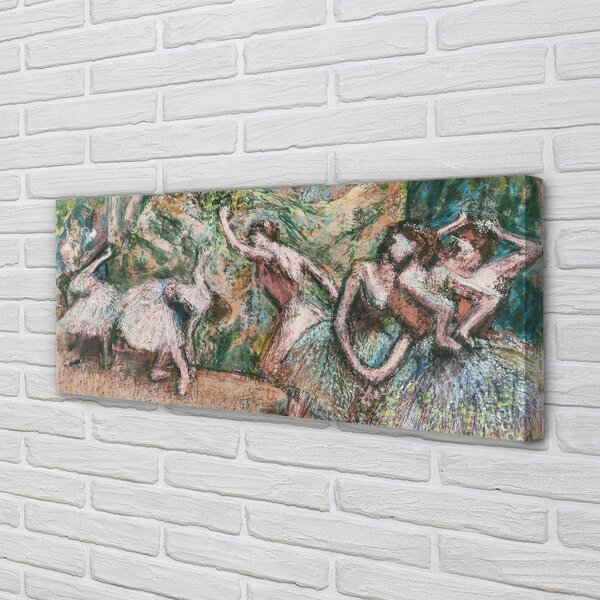 Obraz drukowany na płótnie Ballet Scene - Edgar Degas