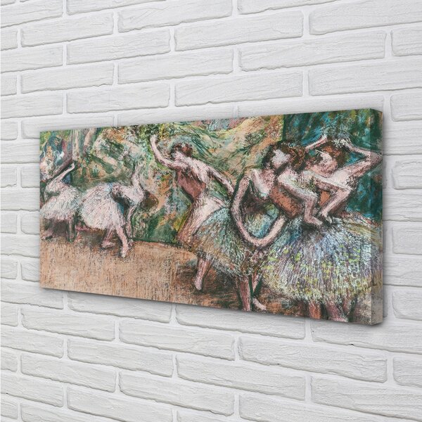 Obraz drukowany na płótnie Ballet Scene - Edgar Degas