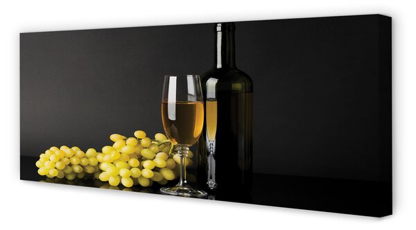 Zdjęcie na płótnie Wino W Towarzystwie Owoców