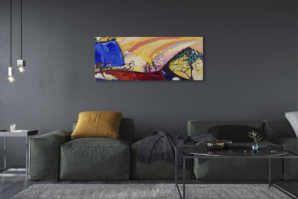 Duży obraz na płótnie Painting with Troika - Wassily Kandinsky