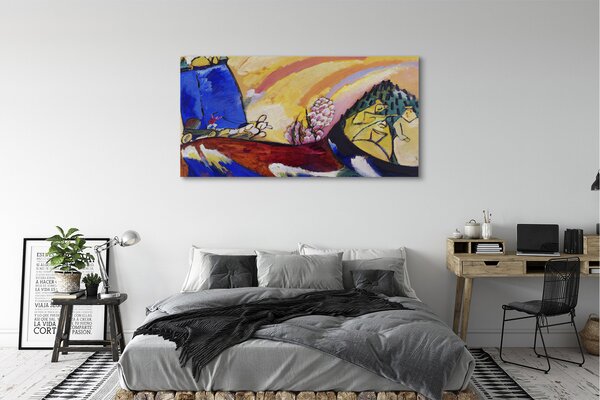 Duży obraz na płótnie Painting with Troika - Wassily Kandinsky