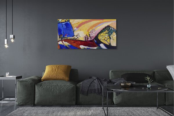 Duży obraz na płótnie Painting with Troika - Wassily Kandinsky