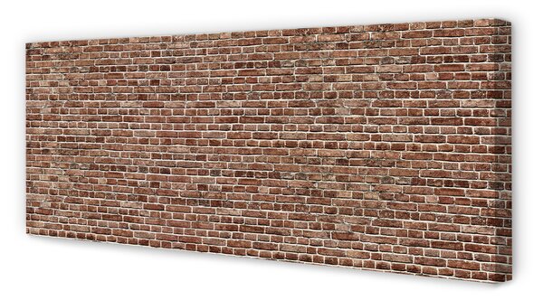 Fotoobraz na płótnie Solidny Mur Ceglany