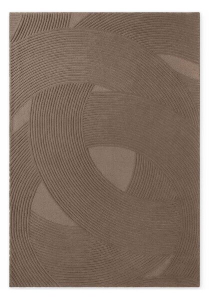 Brązowy wełniany dywan 120x170 cm Kensington Victoria – Ted Baker