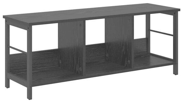 Półka na książki czarny dąb 102 x 32 x 40,5 cm