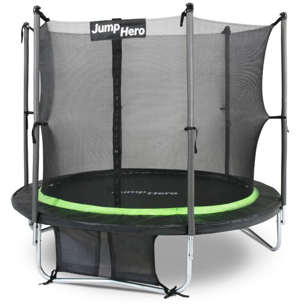 Trampolina ogrodowa z siatką wewnętrzną 183cm Jump Hero 6FT