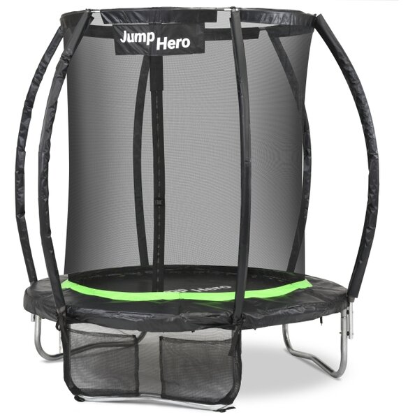 Trampolina ogrodowa Premium z siatką wewnętrzną 183cm Jump Hero 6FT