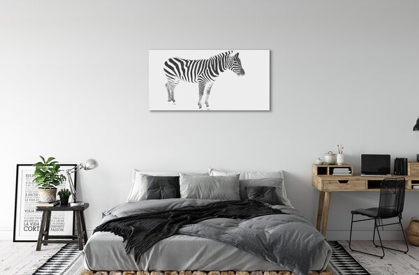 Obraz na płótnie Malowana Zebra