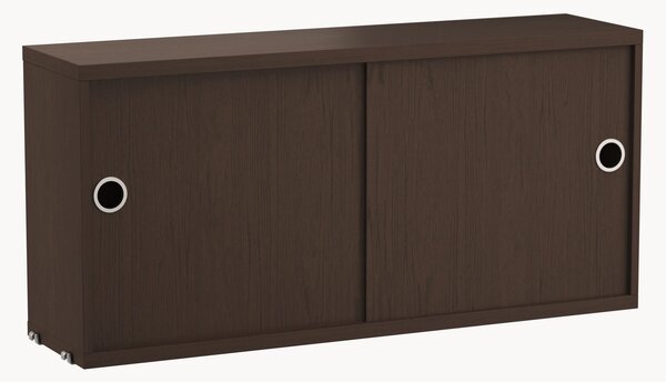 Szafka z drzwiczkami przesuwnymi String System, S 78 x G 20 cm