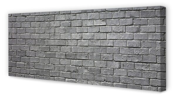 Fotoobraz na płótnie Mur Z Czerwonej Cegły