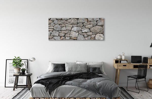 Obraz na płótnie Mur z Naturalnego Kamienia