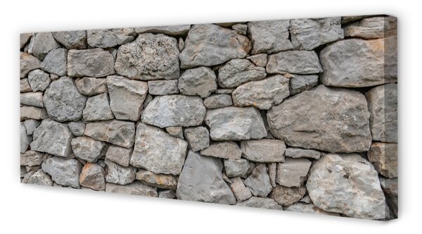 Obraz na płótnie Mur z Naturalnego Kamienia