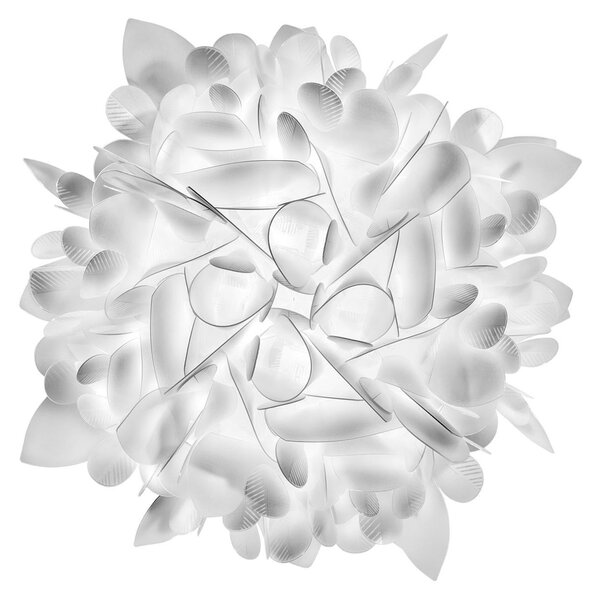 Lampa Ścienna Slamp, Veli, ściemnialny, biały, salon, tworzywo sztuczne, design