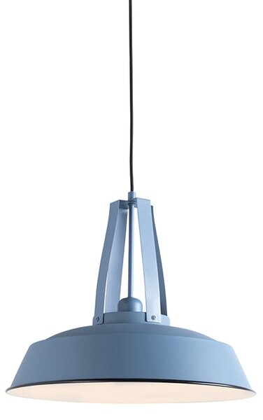 Lampa wisząca vintage niebieska 43 cm - Living Oswietlenie wewnetrzne