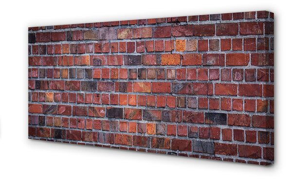 Obraz canvas na ścianę Industrialny Mur Z Cegły