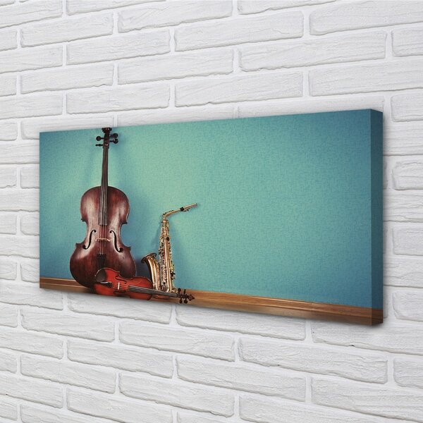 Obraz canvas na ścianę Klasyczny Duet Instrumentów
