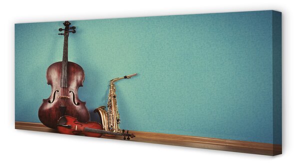 Obraz canvas na ścianę Klasyczny Duet Instrumentów