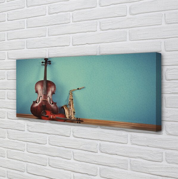 Obraz canvas na ścianę Klasyczny Duet Instrumentów