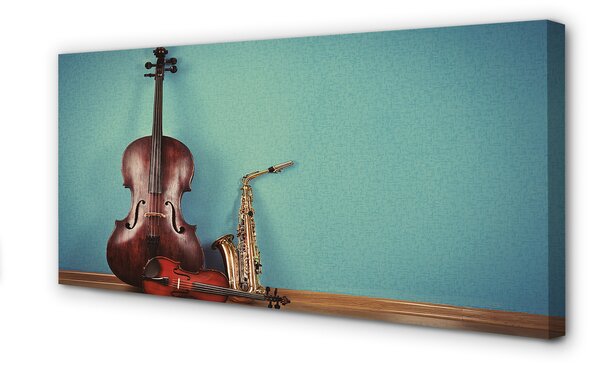 Obraz canvas na ścianę Klasyczny Duet Instrumentów