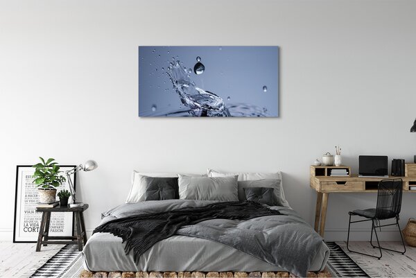Duży obraz na płótnie Pojedyncza Kropla Rosy