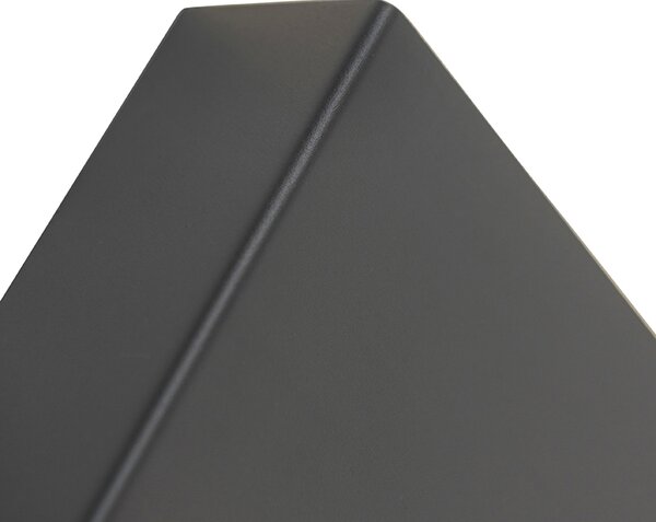 Inteligentna lampa ścienna czarna 24 cm w tym 2 Wi-Fi G9 - Otan