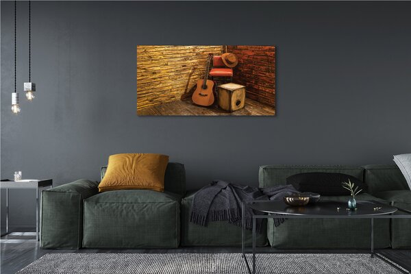 Obraz canvas na ścianę Muzyczny Kącik W Stylu Country