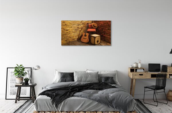 Obraz canvas na ścianę Muzyczny Kącik W Stylu Country