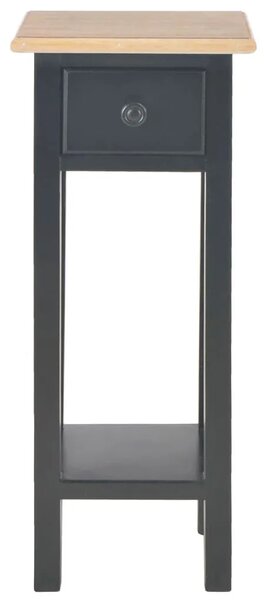 Czarny stolik boczny do salonu H7-B50
