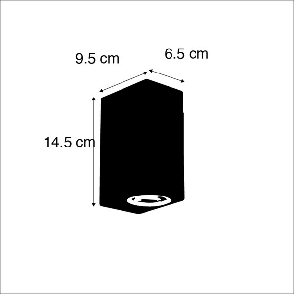 Zewnetrzna Zestaw 2 x Nowoczesny Kinkiet / Lampa scienna stal IP44 - Baleno II Oswietlenie zewnetrzne