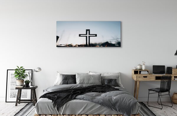 Obraz canvas na ścianę Krzyż