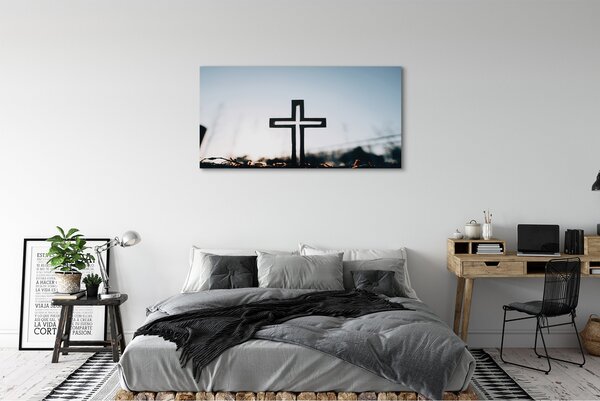 Obraz canvas na ścianę Krzyż