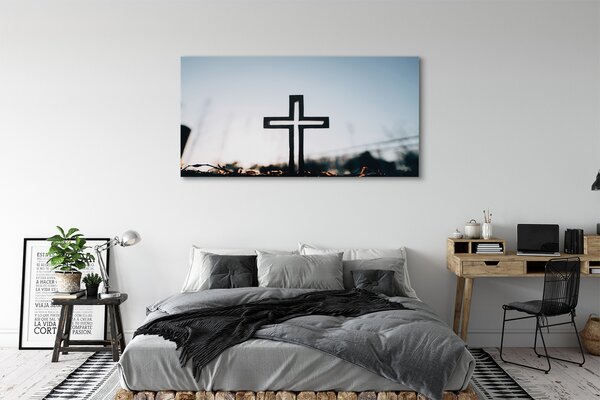 Obraz canvas na ścianę Krzyż