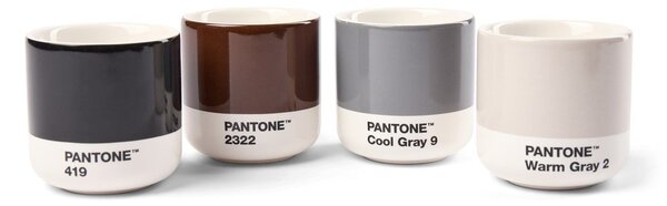 Porcelanowe filiżanki zestaw 4 szt. na espresso 100 ml Macchiato – Pantone