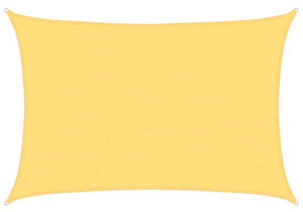 Żagiel przeciwsłoneczny, 160 g/m², beżowy, 5x7 m, hdpe