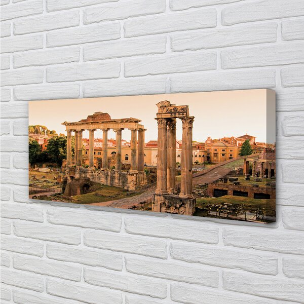 Obraz na płótnie Wschód Słońca nad Forum Romanum