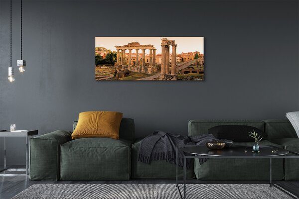 Obraz na płótnie Wschód Słońca nad Forum Romanum