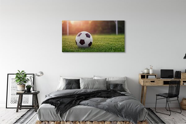 Obraz na płótnie Stadionowe Emocje Pod Bramką