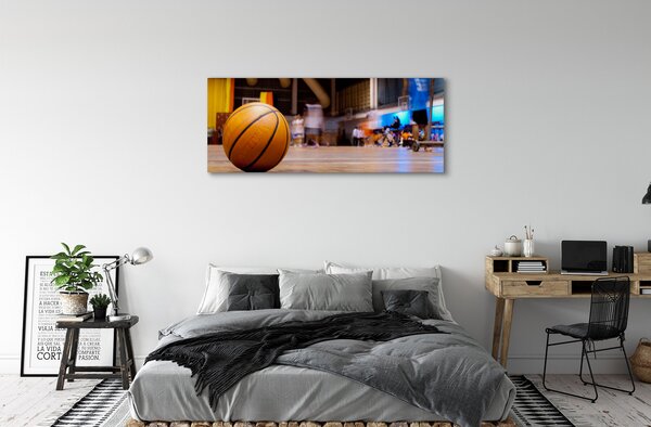 Obraz canvas na ścianę Emocje Na Boisku Koszykówki