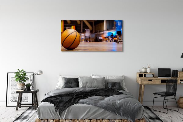 Obraz canvas na ścianę Emocje Na Boisku Koszykówki