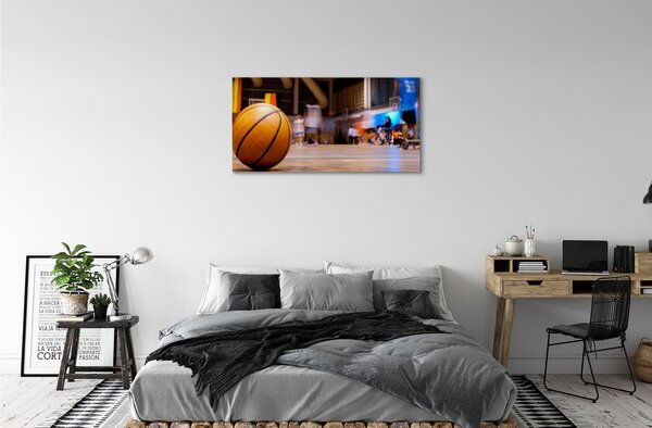Obraz canvas na ścianę Emocje Na Boisku Koszykówki