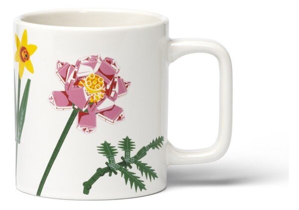 Biały ceramiczny kubek dla dzieci 300 ml Botanicals – LEGO®
