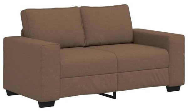 Sofa 2-osobowa brÄ zowa 160x77x82 cm tkanina