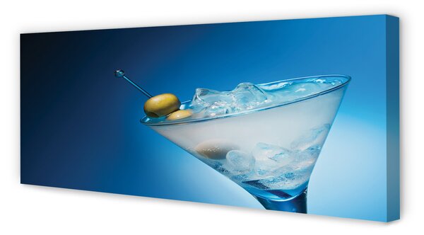 Duży obraz na płótnie Klasyczny Aperitif Z Oliwką