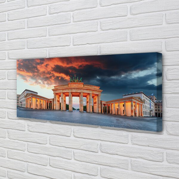 Obraz canvas na ścianę Symbol Berlina: Brama Brandenburska